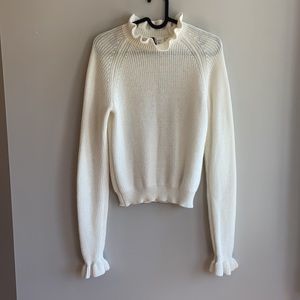 H&M Ruffled Sweater